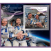 Космос Американские и российские космонавты
